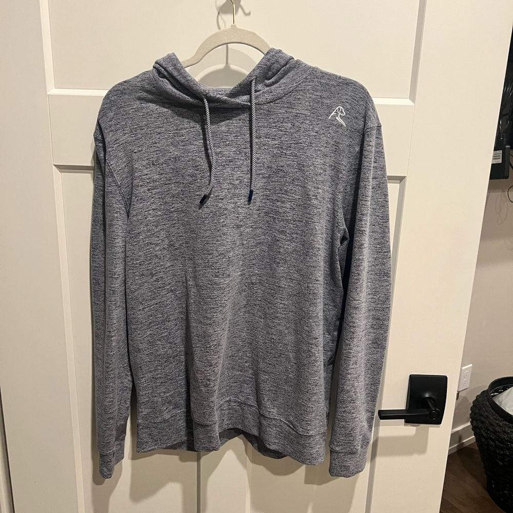Rhoback Heathered Gray Hoodie